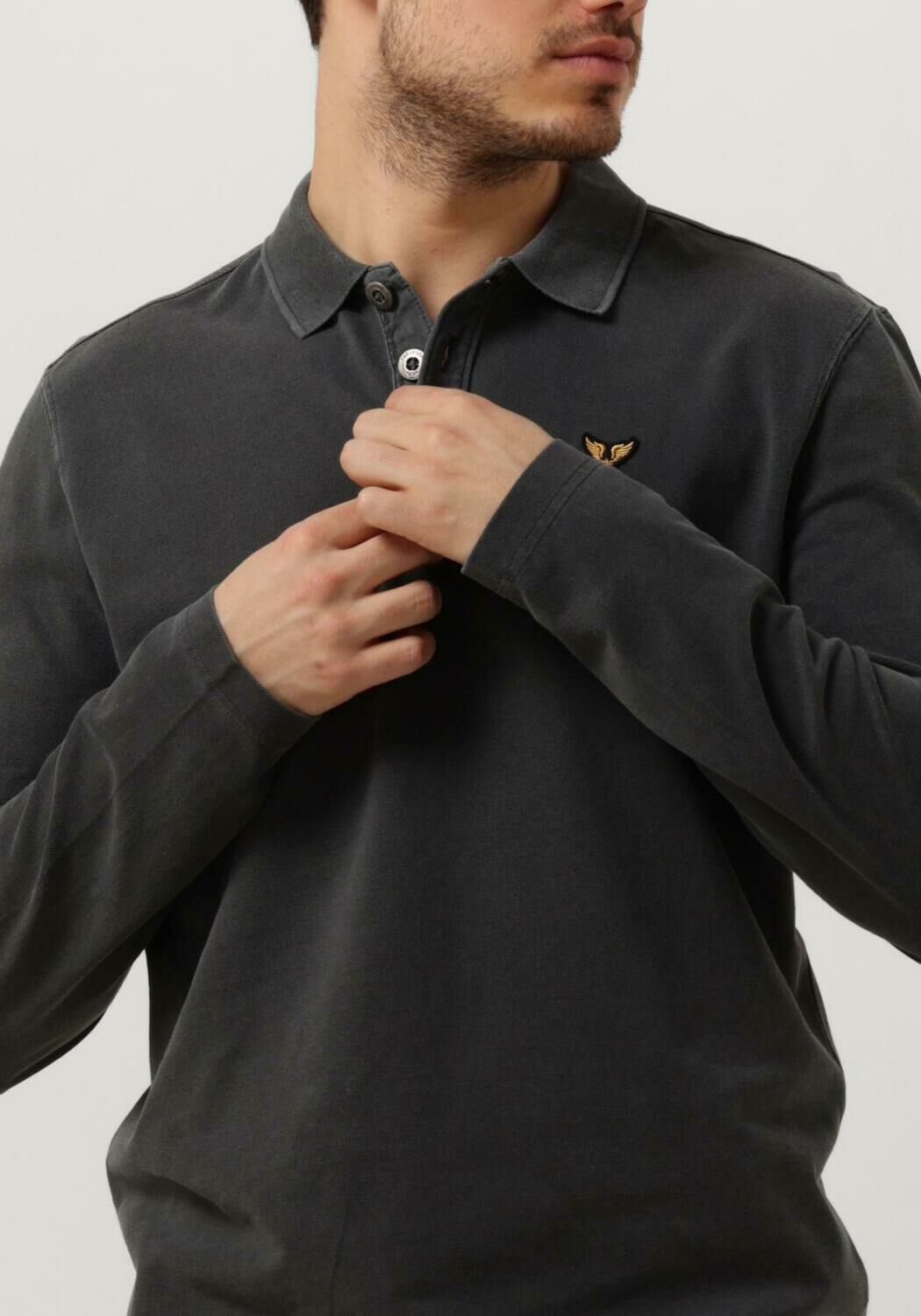 Pme polo shop lange mouw