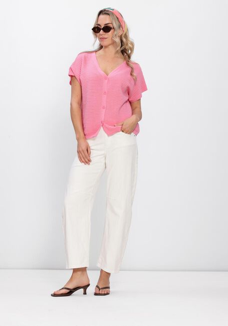 YDENCE Haut KNITTED TOP ELIN en rose - large