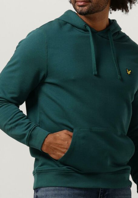 LYLE & SCOTT PULLOVER HOODIE Pulls & Gilets en vert - large