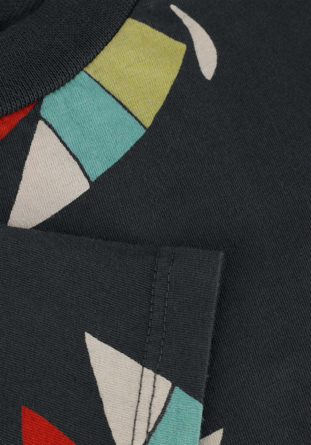 L&Ouml;TIEKIDS T-shirt S25-122-17 en gris - large