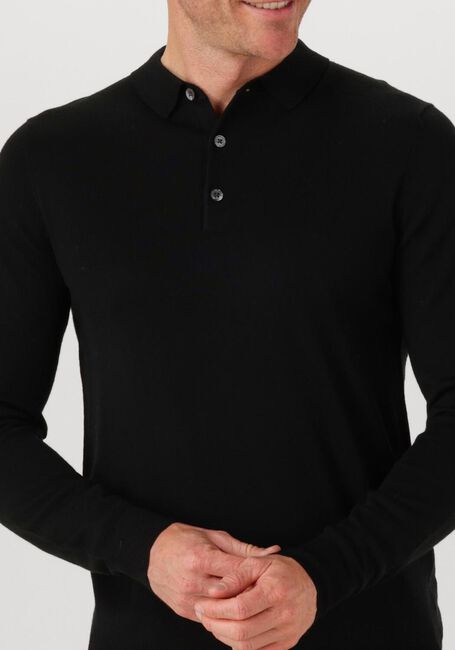 PROFUOMO Polo POLO LS MERINO en noir - large