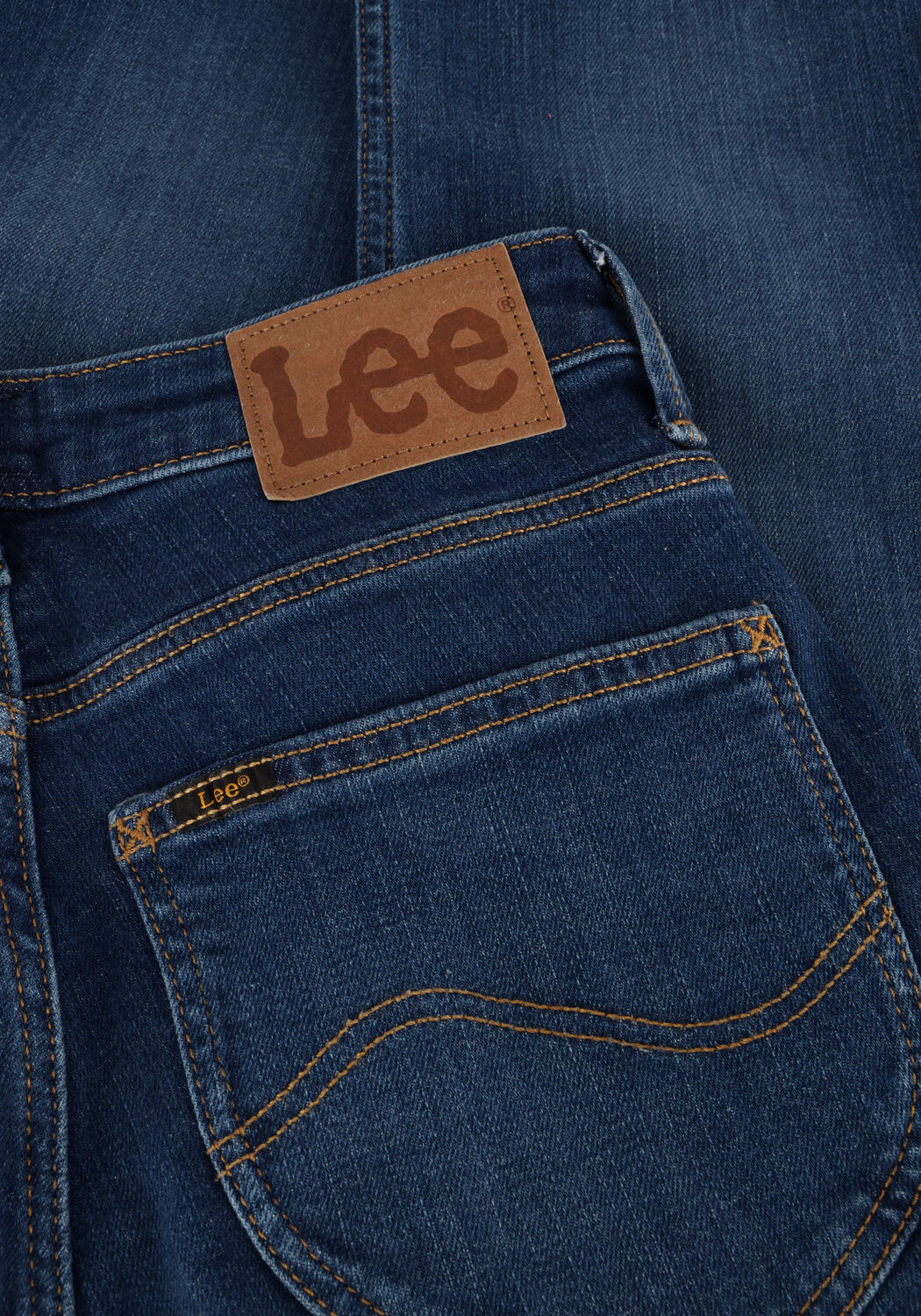 Donkerblauwe LEE Flared jeans BREESE BOOT - large