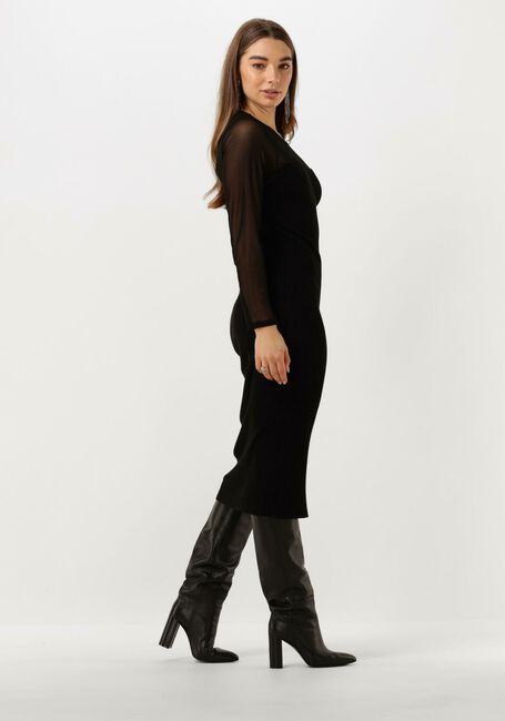 CO'COUTURE Robe midi BADUCC MIX CORSET DRESS en noir - large
