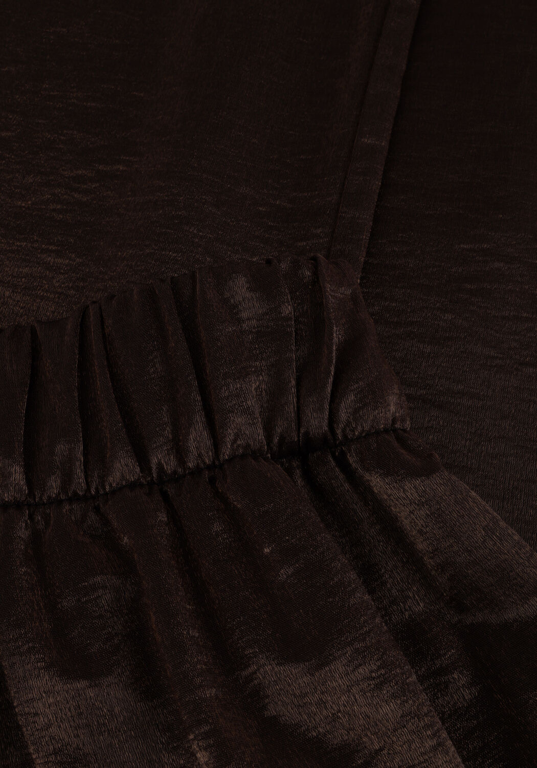 BY-BAR Pantalon large BENJI METALLIC PANT en bronze - large