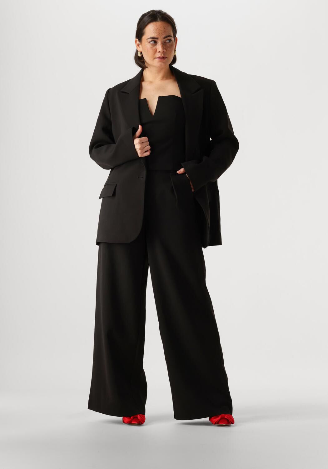 Zwarte OMODA ATELIER Haaraccessoires IRIS BOW CLIP - large