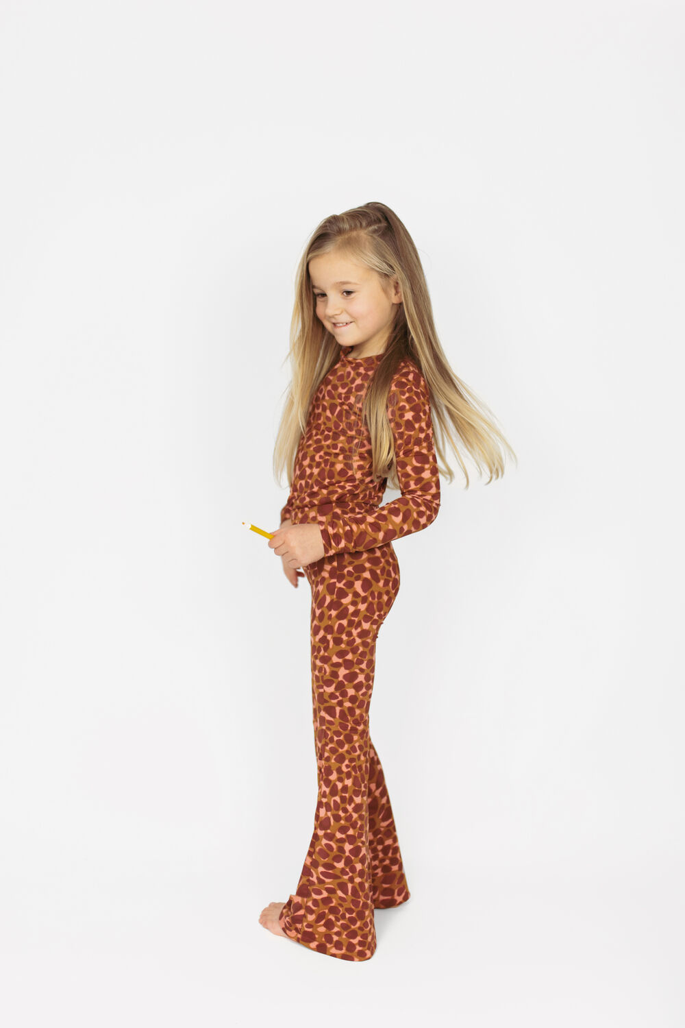 Oranje Salty Stitch Tops & T-shirts SCATCHY DOTS TOP - large