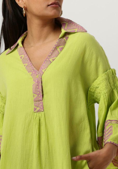 Groene NEMA Mini jurk RABIA - large