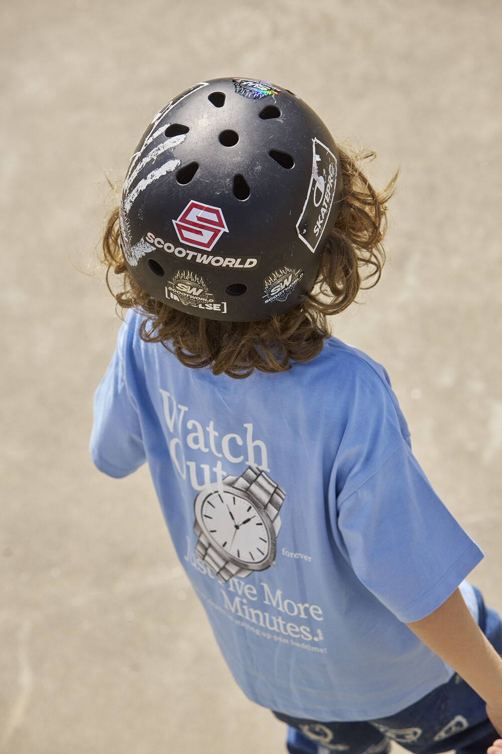 THE NEW TNSONNY Polos & T-Shirts en bleu - large