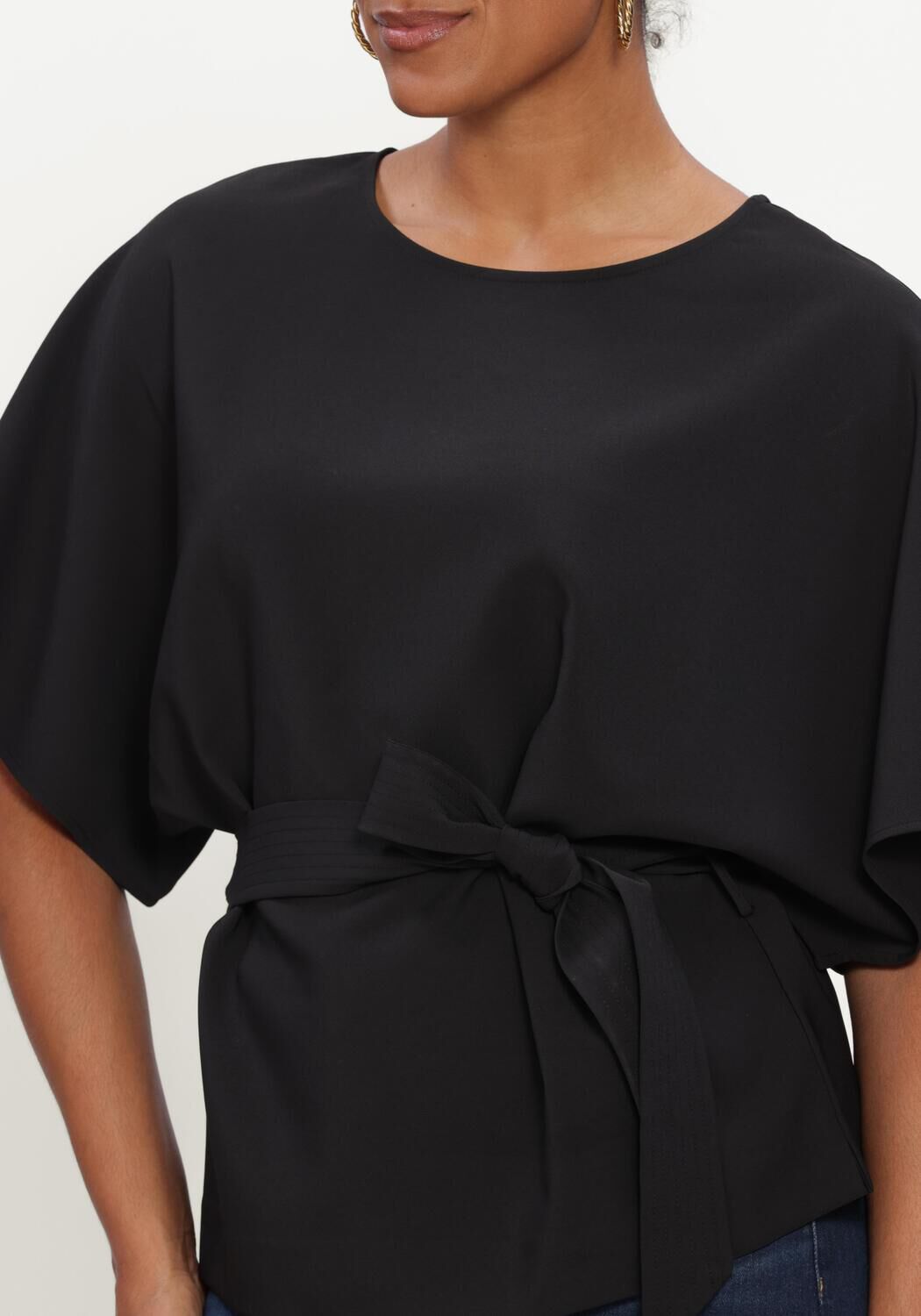 MOS MOSH MMRIKALA MILEY BLOUSE Blouses en noir - large