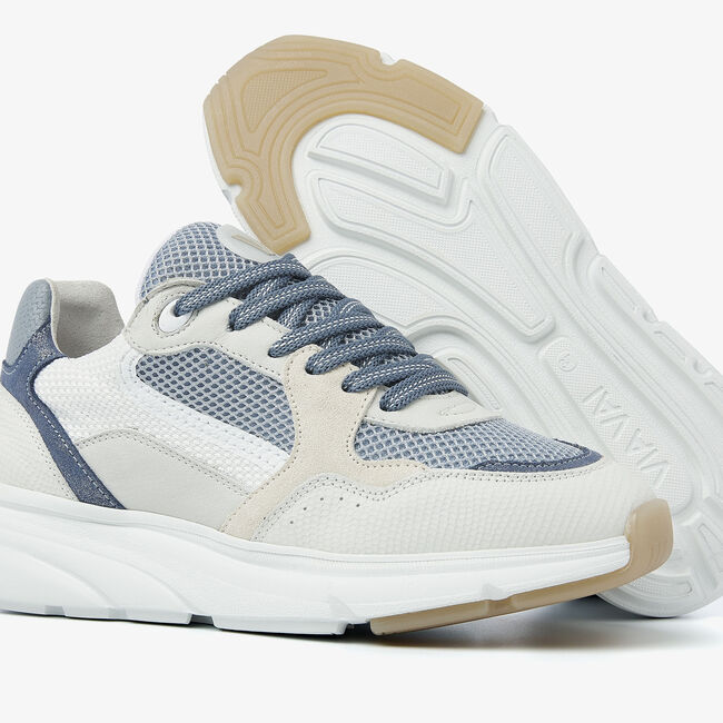 VIA VAI Baskets basses VIC CELIA en bleu - large