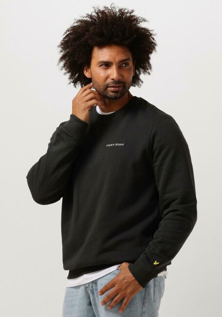 LYLE & SCOTT Chandail EMBROIDERED CREW NECK SWEATSHIRT Anthracite - large