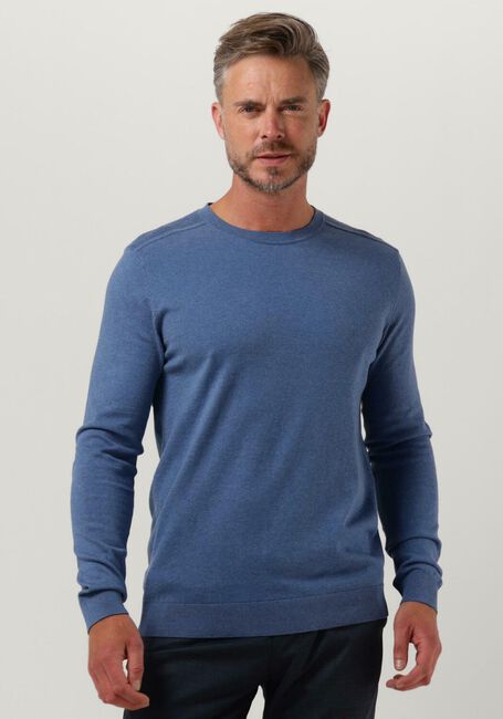 SELECTED HOMME Pull SLHBERG CREW NECK NOOS Bleu foncé - large