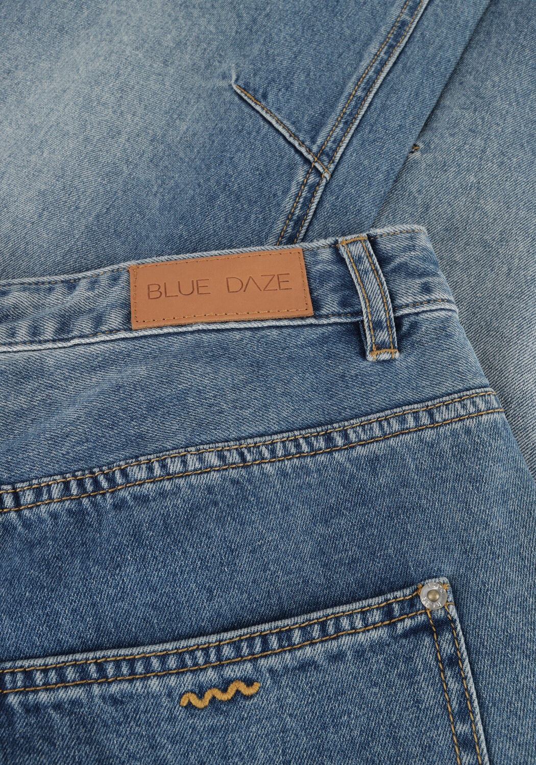 Lichtblauwe SUMMUM Jeans COCOON FIT JEANS VINTAGE - large