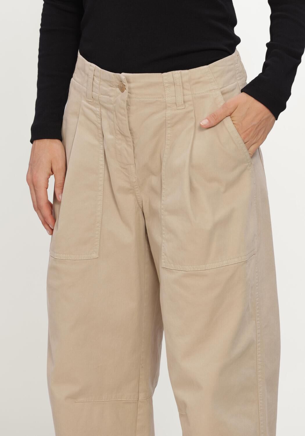 CAMBIO Pantalon cargo OCTOBER STUDIO87 Sable - large