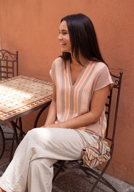 Beige EST'SEVEN Tops & T-shirts AYLANI TOP - large