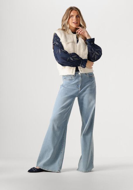 NUKUS JENNA BLOUSE EMBROIDERY Blouses Bleu foncé - large