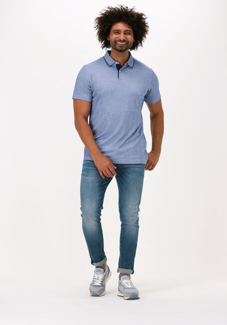 SELECTED MEN Polo SLHLEROY COOLMAX SS POLO B NOO Bleu clair - large