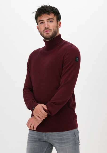 VANGUARD Col roulé TURTLENECK COTTON Bordeaux - large