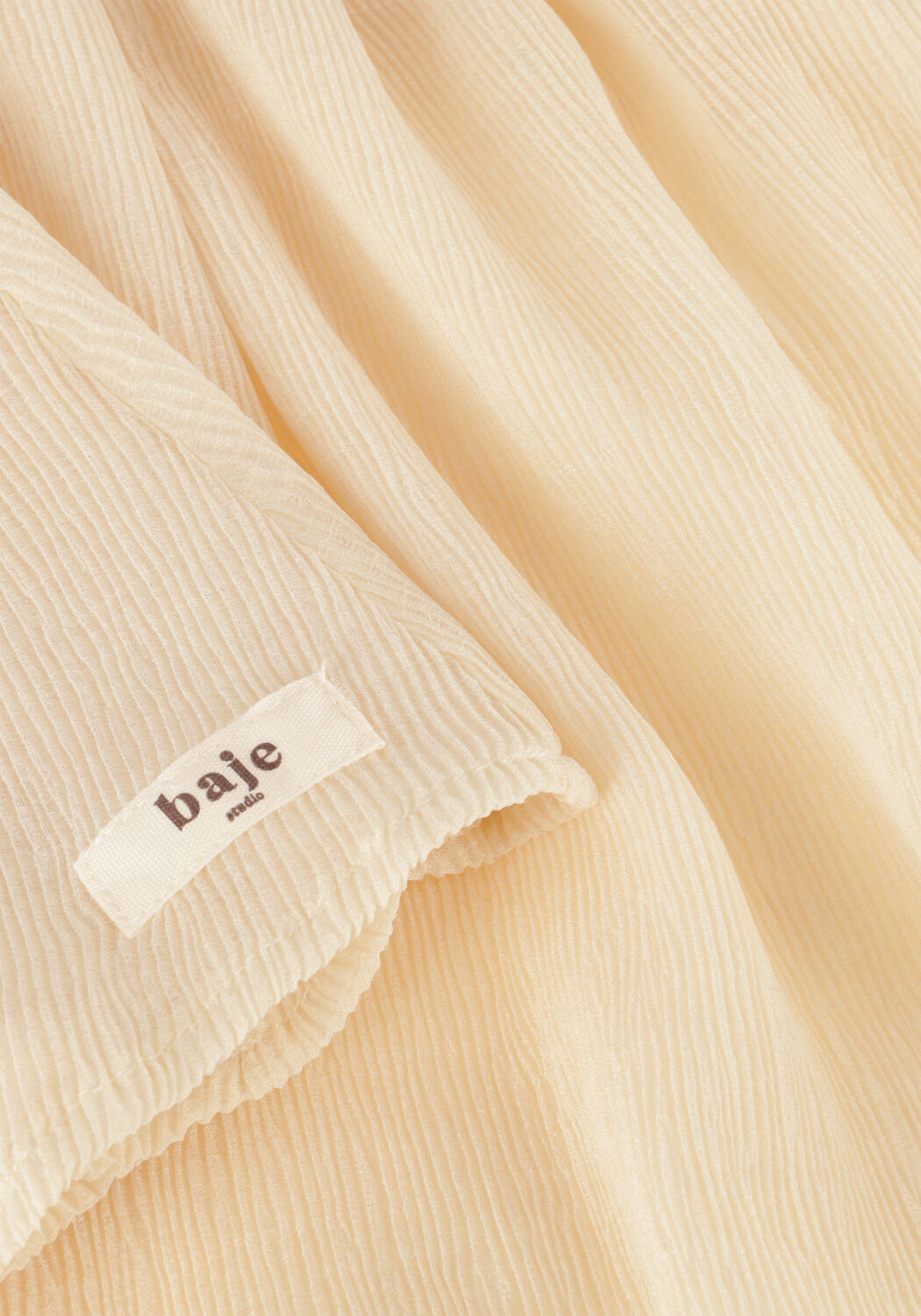 Creme BAJE STUDIO Minirok BIRRE - large