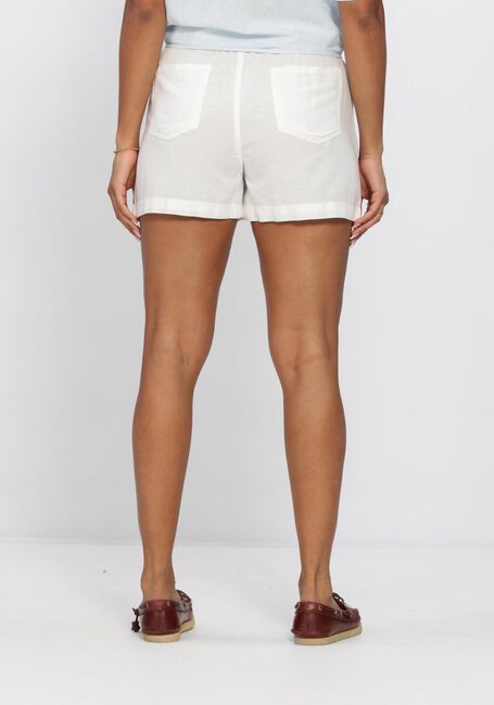 TOMMY JEANS Pantalon courte TJW ESSENTIAL LINEN SHORTS en blanc - large