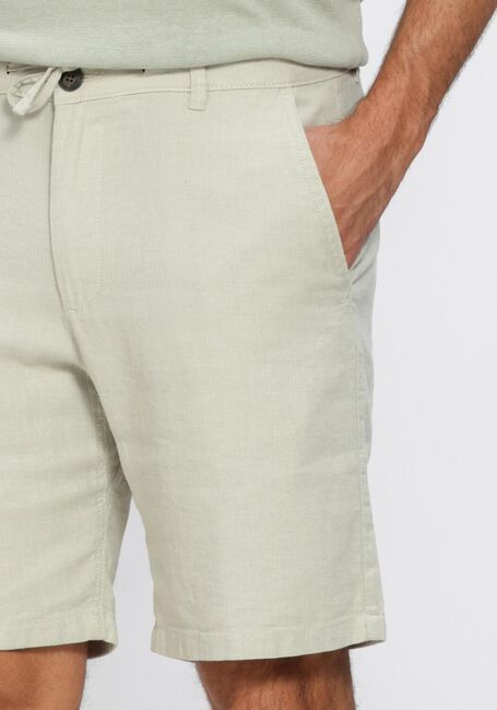 SELECTED MEN Pantalon courte SLHREGULAR-BRODY LINEN BLD SHORTS NOOS en vert - large