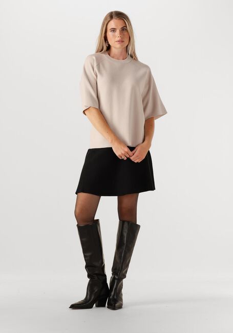 OBJECT Mini-jupe OBJREYNARD HW SHORT KNIT SKIRT en noir - large