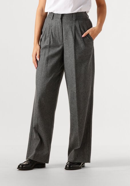 Grijze SECOND FEMALE Wijde broek MILEA TROUSERS - large