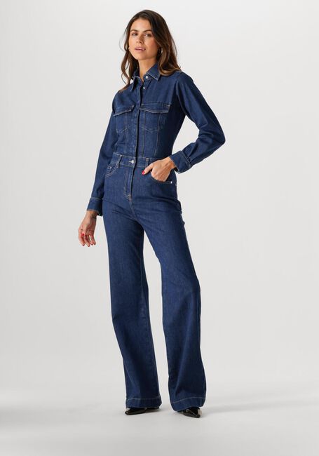7 FOR ALL MANKIND LUXE JUMPSUIT COVE Combinaisons en bleu - large