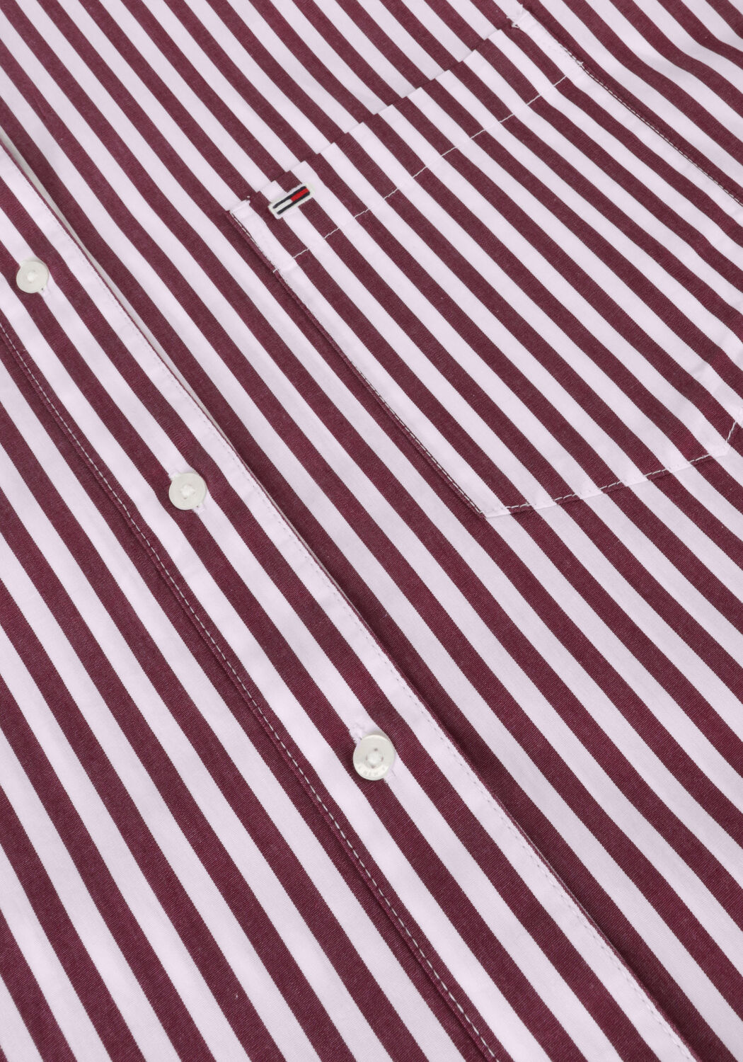 TOMMY JEANS TJW OVS PINSTRIPE SH Blouses en rouge - large