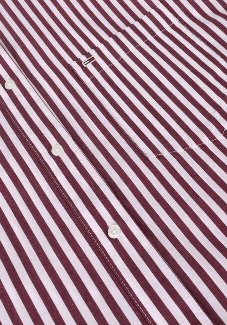 Rode TOMMY JEANS  TJW OVS PINSTRIPE SH Rode TOMMY JEANS  TJW OVS PINSTRIPE SH - large