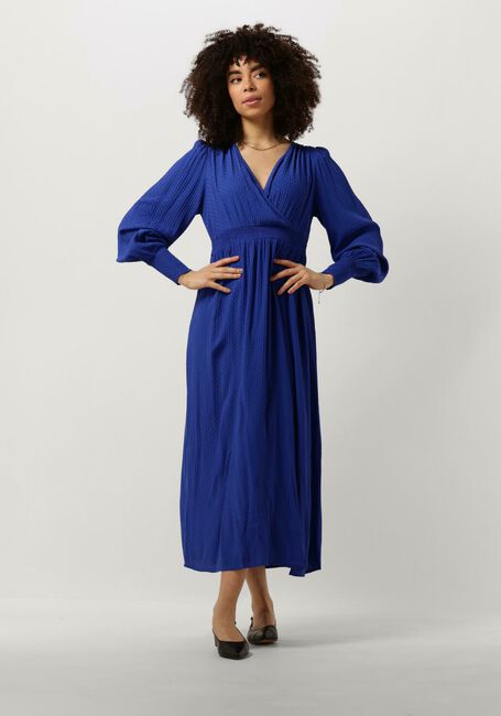 Y.A.S. Robe maxi YASDREA LS LONG DRESS en bleu - large