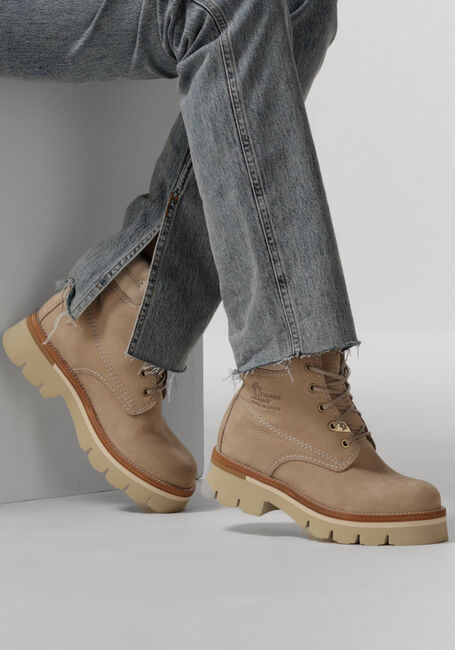 PANAMA JACK Bottines à lacets LUA B4 en beige - large
