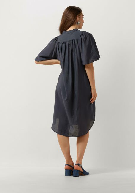 Blauwe CO'COUTURE Midi jurk CALLUM VOLUME DRESS - large