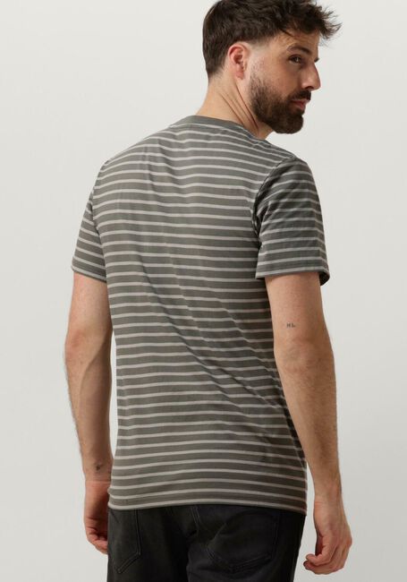 Grijze G-STAR RAW T-shirt STRIPE SLIM R T - large