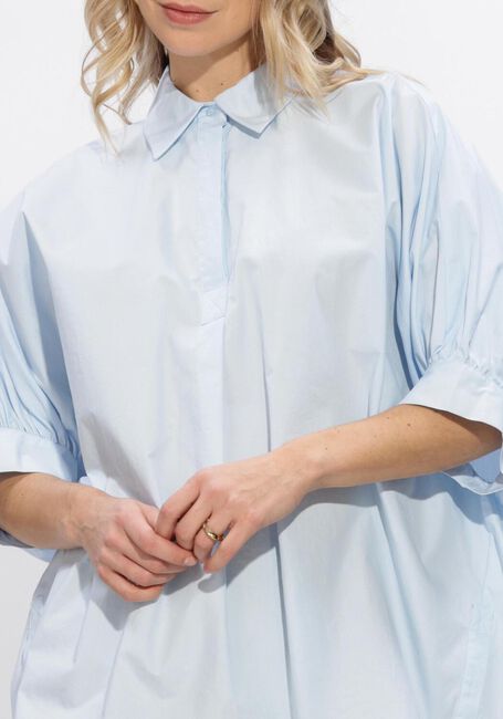 Lichtblauwe SILVIAN HEACH  SHIRT GLANZ - large