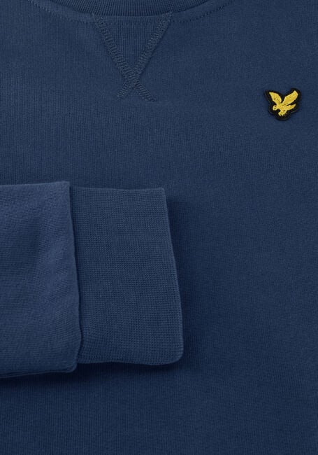 Donkerblauwe LYLE & SCOTT Sweater CREW NECK SWEATSHIRT BOYS - large
