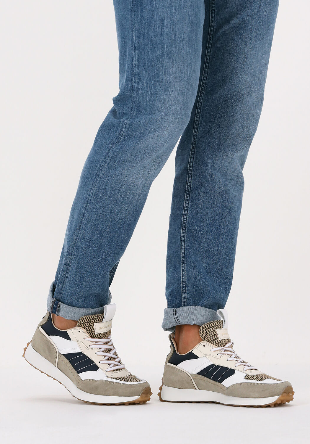 Beige GOOSECRAFT Sneakers DANE MEN - large