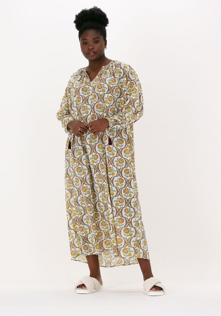 ANTIK BATIK Robe maxi TANISSA DRESS en jaune - large