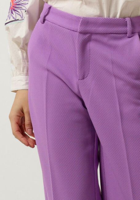 POM AMSTERDAM Pantalon large PIQUE WIDE LEG PURPLE PANTS Lilas - large