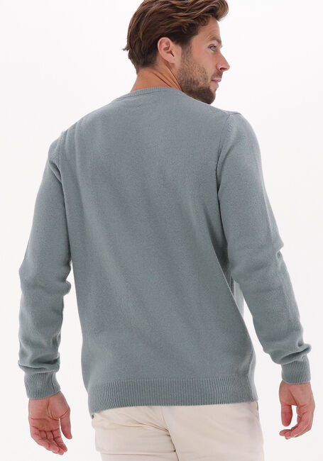 LYLE & SCOTT Pull CREW NECK LAMBSWOOL BLEND JUMPER Bleu clair - large