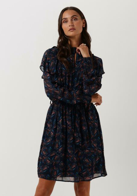 POM AMSTERDAM Mini robe DRESS 7093 en bleu - large