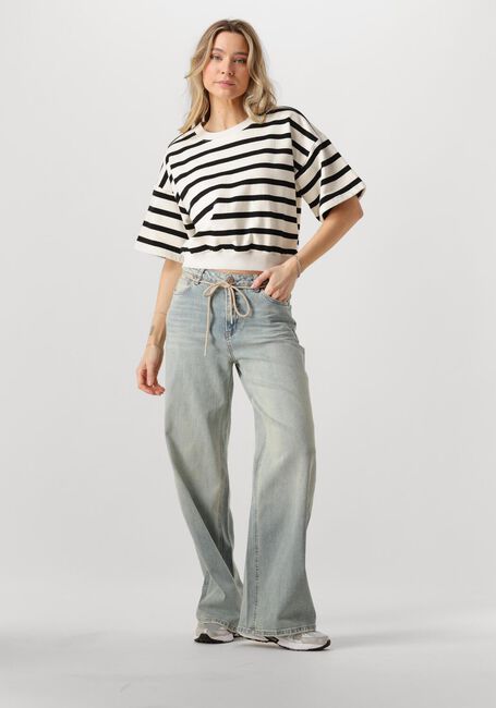 MINUS T-shirt ESTELLA SHORT SLEEVE SWEAT en blanc - large