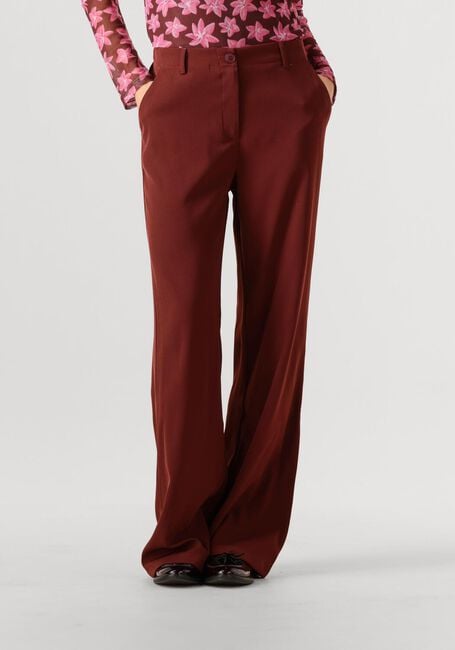 Bruine YDENCE Wijde broek PANTS SOLANGE - large
