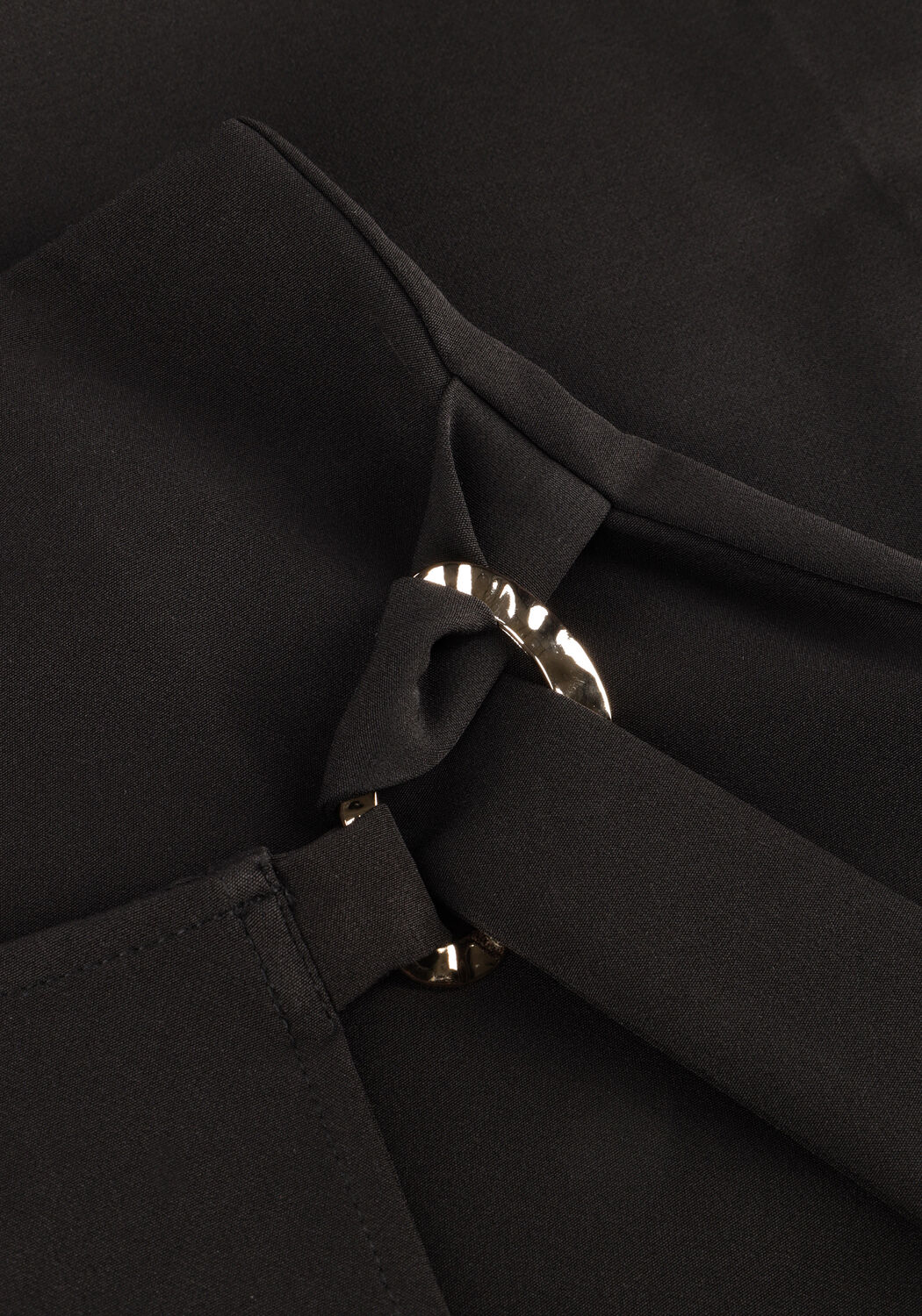 NEO NOIR BONNIE DECO SKIRT Pantalons en noir - large