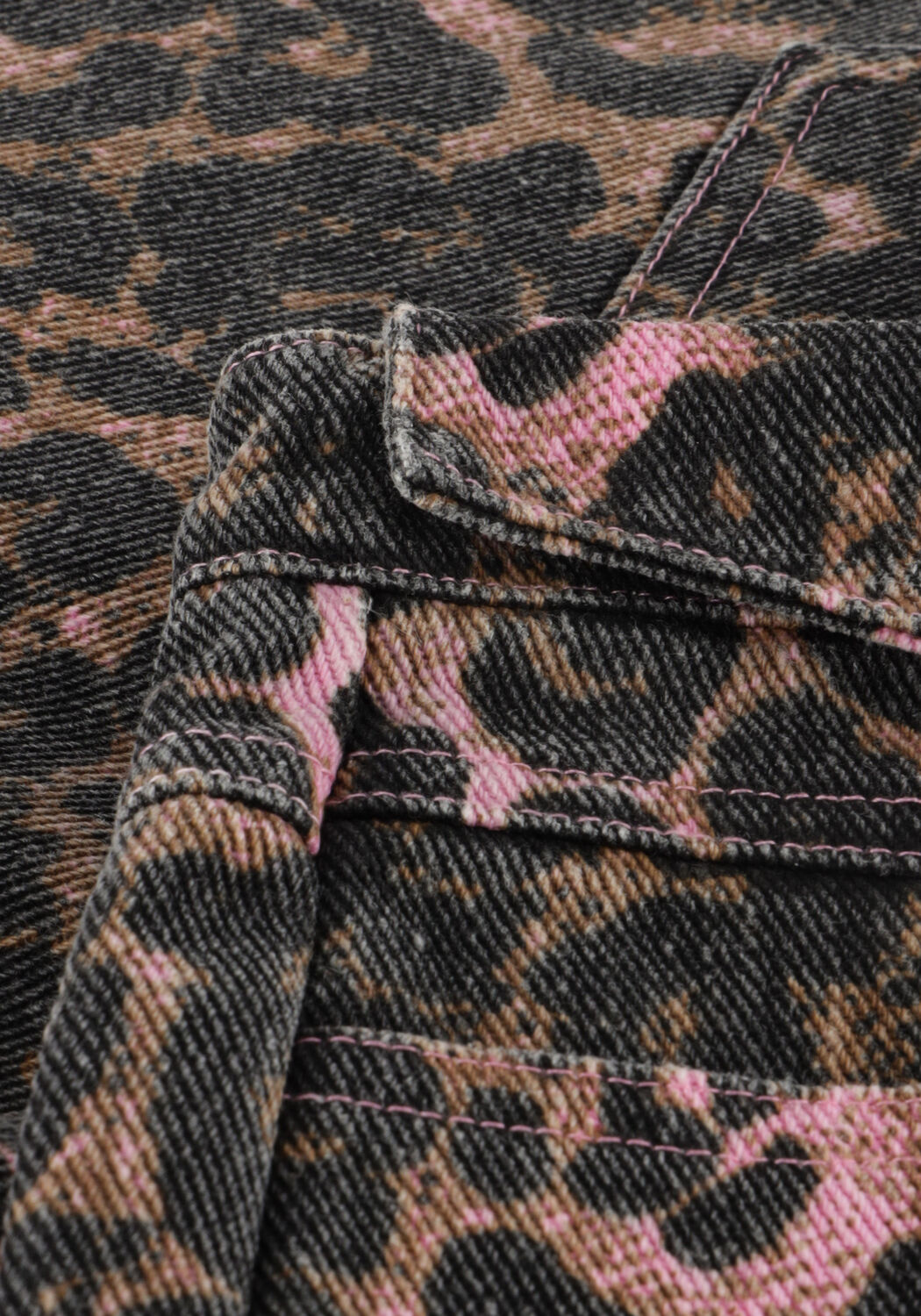 Multi CALL ME FRANKIE Korte broek PINK LEOPARD SHORTS - large