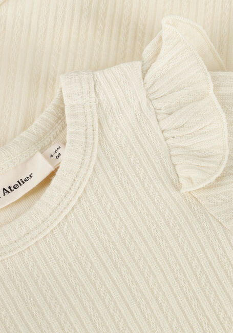 Creme LIL' ATELIER  NBFFLEURA SS SLIM BODY LIL - large