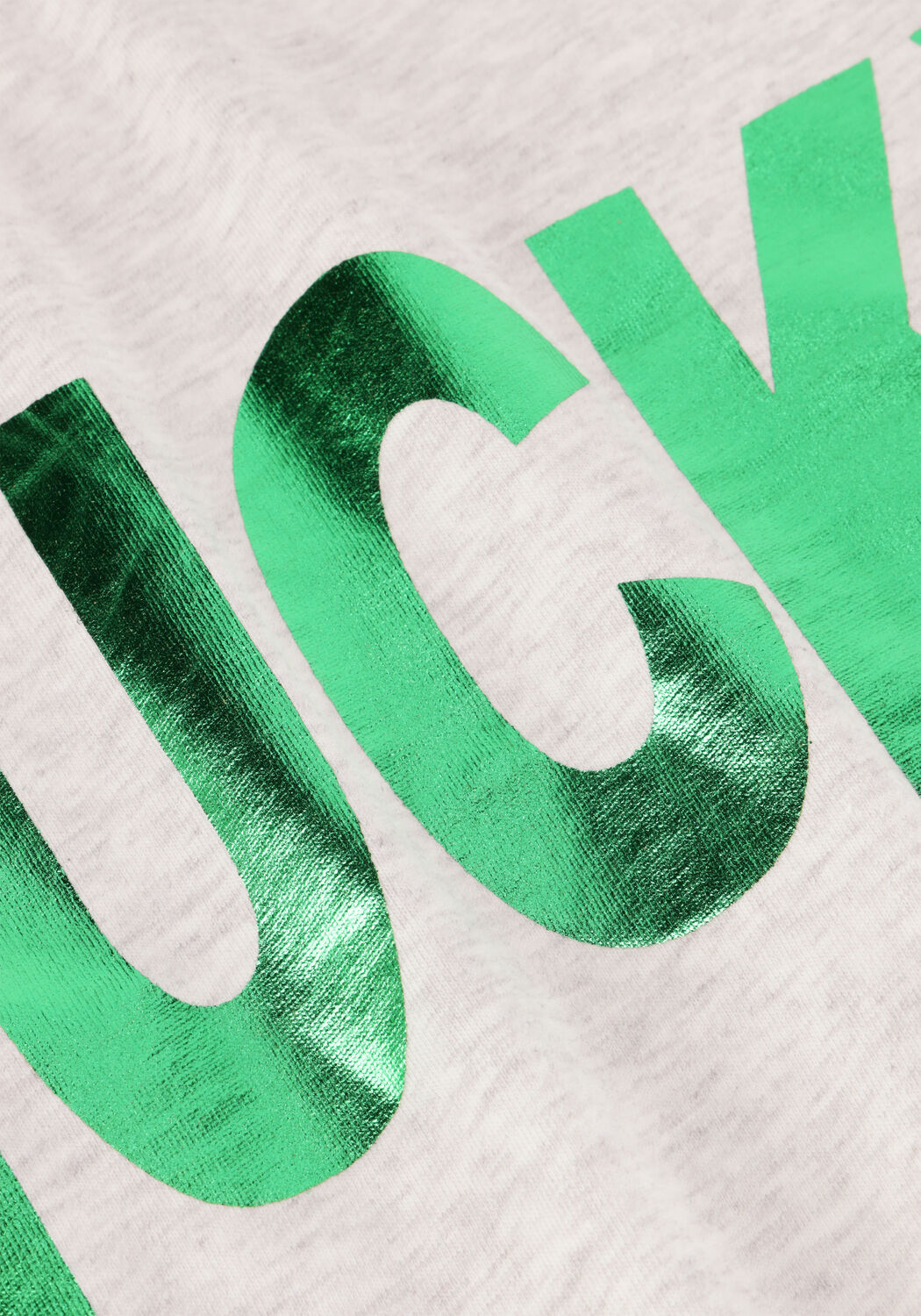 Grijze BY-BAR T-shirt THELMA LUCKY TOP - large