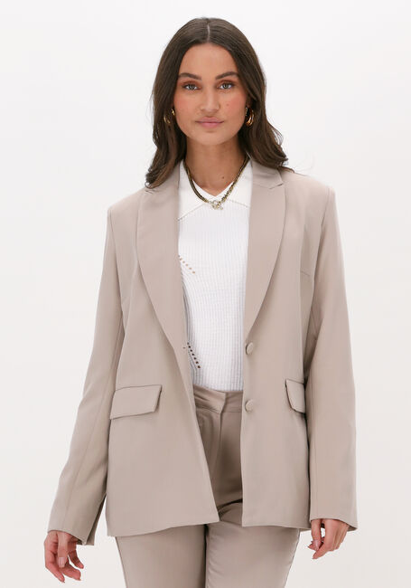 Beige NA-KD Blazer BASIC OVERSIZE BLAZER - large
