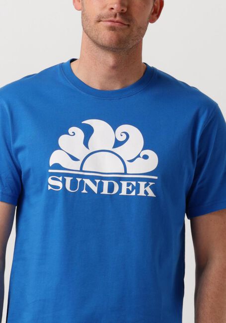 SUNDEK T-shirt M4S100 NEW SIMEON LOGO en bleu - large