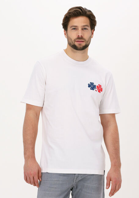 SCOTCH & SODA T-shirt REGULAR-FIT T-SHIRT WITH ARTWO en blanc - large